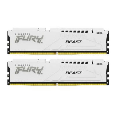 Memorija 64GB (2x 32GB) Fury Beast DDR5-5600 CL36 UDIMM Kingston KF556C36BWEK2-64