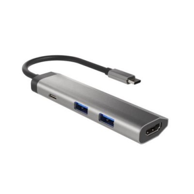 USB 3-in-1 Type-C Multi-port adapter Fowler Slim Natec NMP-1984