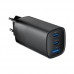 65W GaN USB PowerDelivery brzi punjač Gembird TA-UC-PDQC65-01-BK