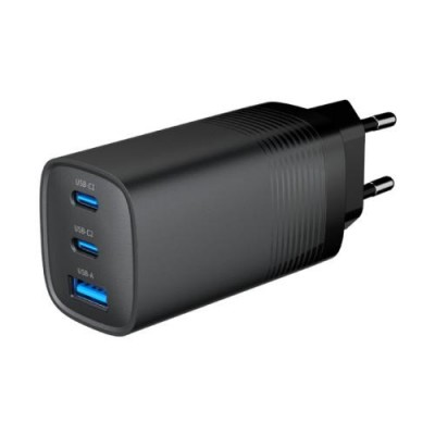 65W GaN USB PowerDelivery brzi punjač Gembird TA-UC-PDQC65-01-BK