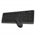 Fstyler Multimedia Wireless Desktop Set bežična tastatura i optički miš A4 Tech FG1010 (Gray)