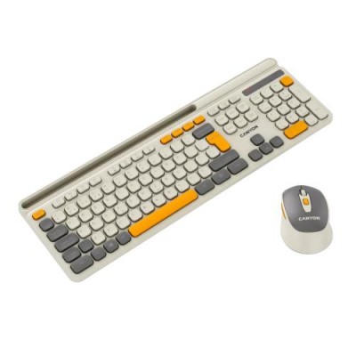 Wireless Combo HSET-W5 bežična tastatura i miš Canyon CNS-HSETW5BG-ADR