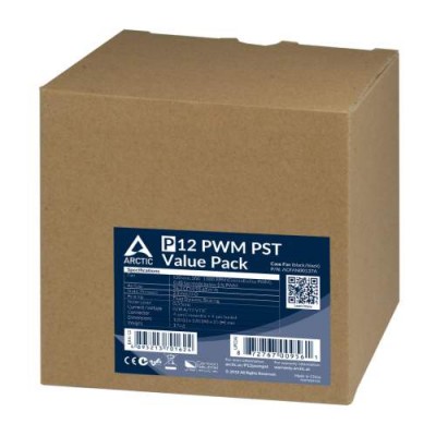 120mm P12 PWM PST 5 komada Value Pack ventilator za kućište Arctic ACFAN00137A