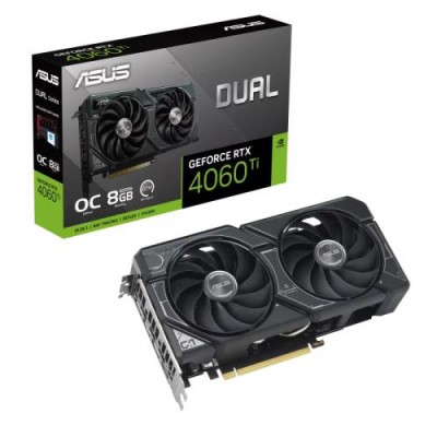 GeForce® RTX 4060 Ti OC 8GB GDDR6 128bit Asus DUAL-RTX4060TI-O8G